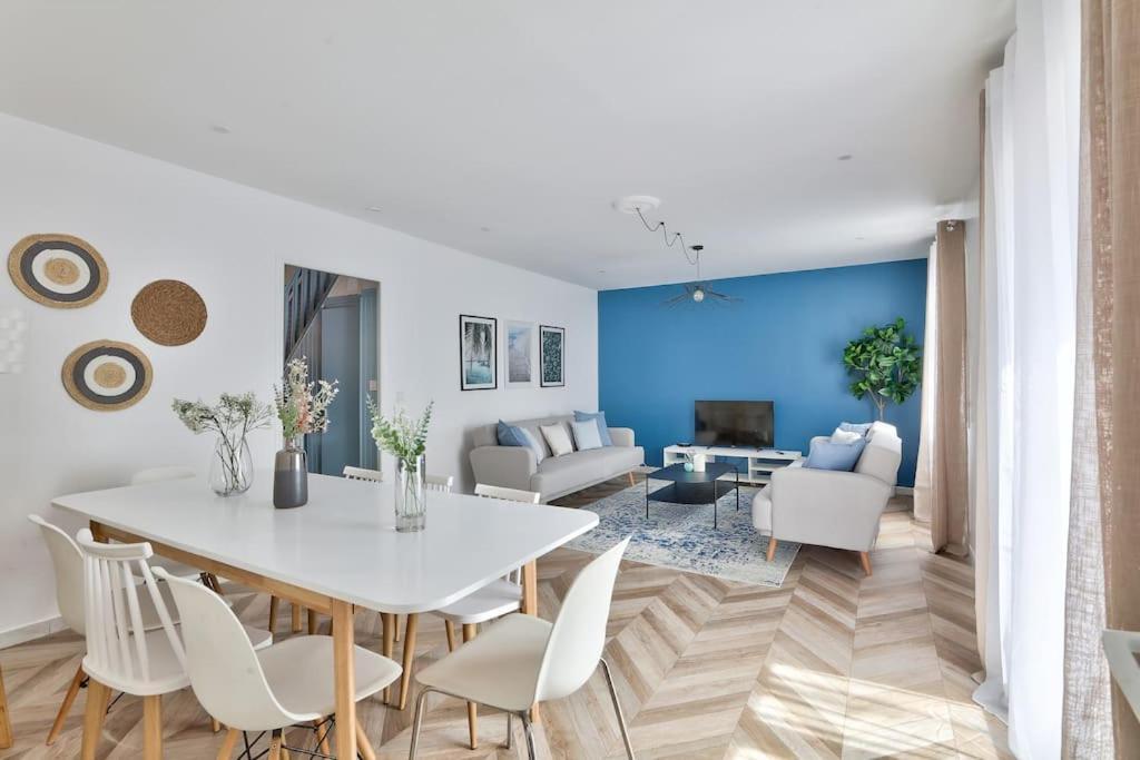 Parking Prive Gratuit - 15Mn Paris - Gare A Pied En 5Mn - Tout Equipee - Terrasse - Jardin - Stade De France - Casino D'Enghien - Hippodrome, Universite Épinay-sur-Seine Exteriér fotografie